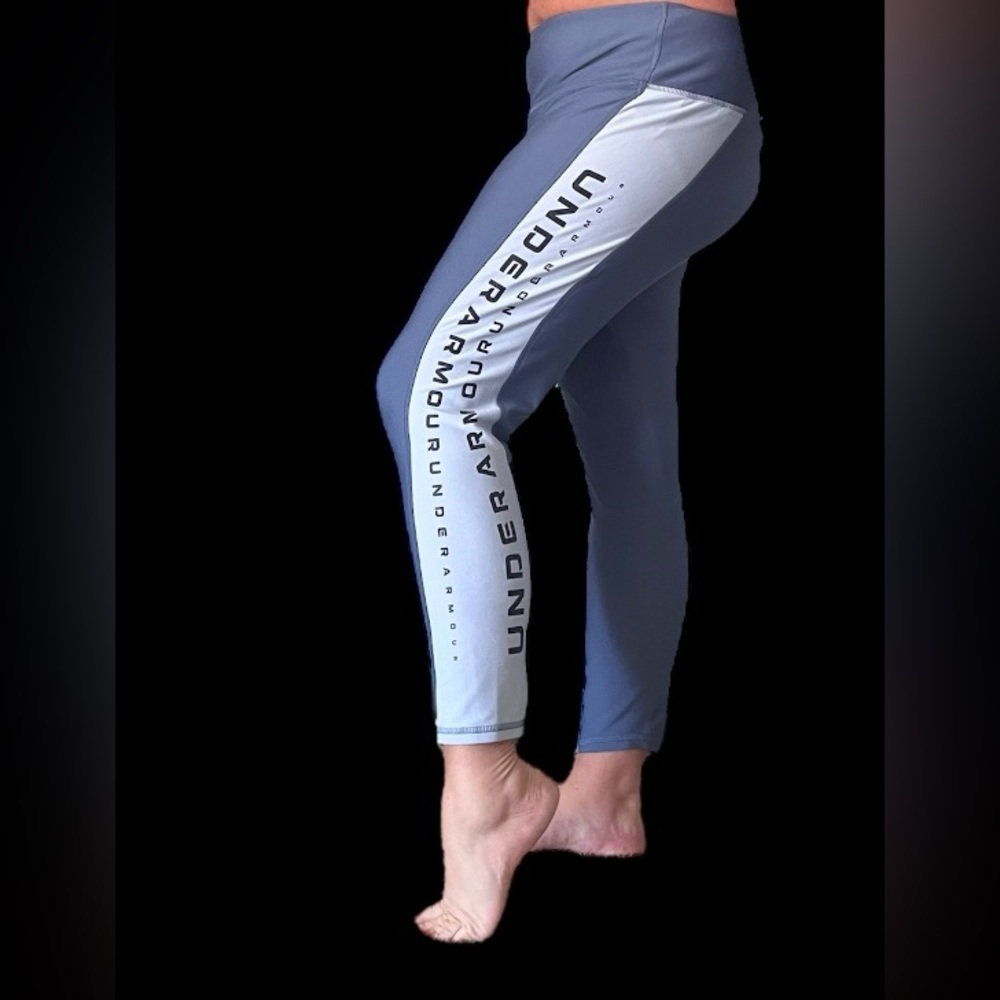 UNDER ARMOR LEGGINGS DARK/LIGHT PURPLE SIZE XXL